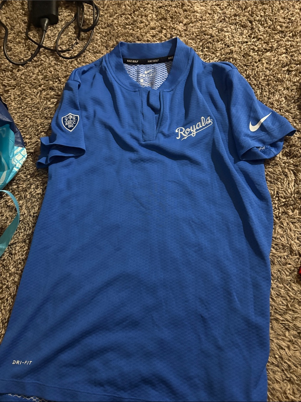 Brand new Nike Royals Blue Dri-FIT Polo Shirt